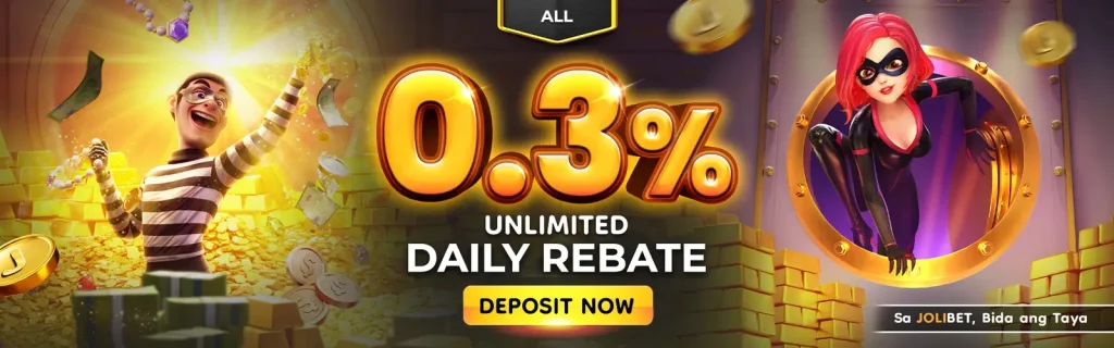 JOLIBET Unlimited Daily Rebate Philippines