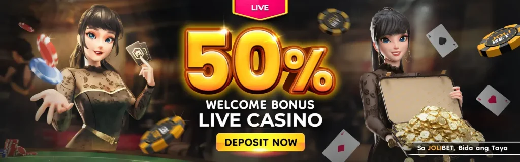 JOLIBET Live Casino Welcome Bonus Philippines 2026