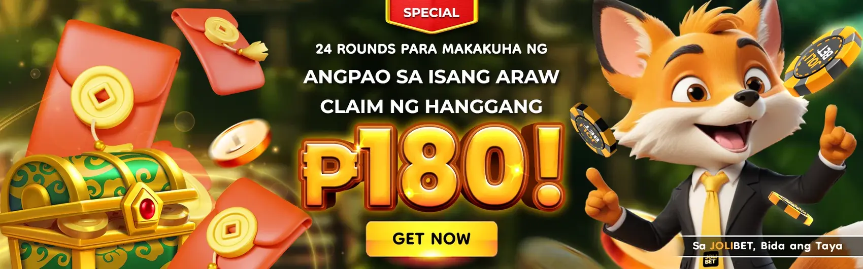 JOLIBET Angpao Bonus Philippines