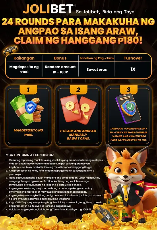 JOLIBET Angpao Bonus Information Philippines